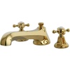 image:imageKingston KS4301BX Deck Mount Roman Tub Faucet Polished ChromePolished Brass