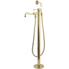 image:imageKingston KS7135DPL Freestanding Tub Faucet Oil Rubbed BronzePolished Brass