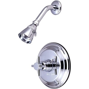 image:imageKingston Brass KB2631DXSO Concord Shower Only  Polished ChromePolished Chrome
