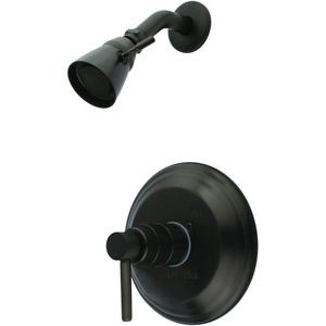 image:imageKingston Brass KB2638DLSO Concord Shower Only Brushed NickelOil Rubbed Bronze