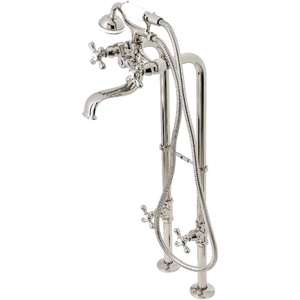 image:imageKingston CCK226K6 Clawfoot Tub Faucet Package Polished NickelPolished Nickel