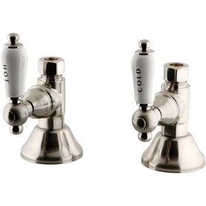 image:imageKingston CCK44155PX Straight ShutOff Valve Oil Rubbed BronzeBrushed Nickel