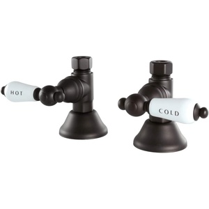 image:imageKingston CCK44155PX Straight ShutOff Valve Oil Rubbed BronzeOil Rubbed Bronze