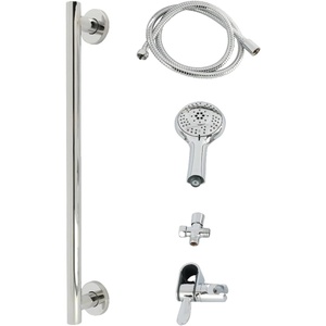 image:imageKingston KAK1541D Made to Match Shower System Polished Chrome
