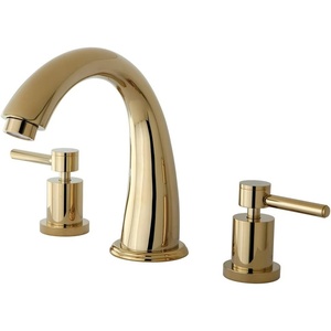 image:imageKingston KS2365DL Deck Mount Roman Tub Faucet Oil Rubbed BronzePolished Brass