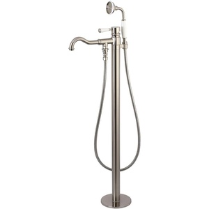image:imageKingston KS7135DPL Freestanding Tub Faucet Oil Rubbed BronzeBrushed Nickel
