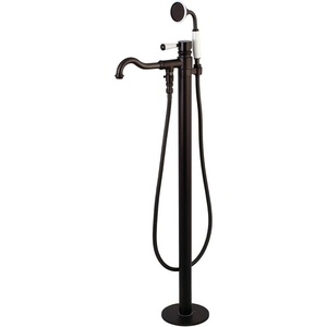 image:imageKingston KS7135DPL Freestanding Tub Faucet Oil Rubbed BronzeOil Rubbed Bronze
