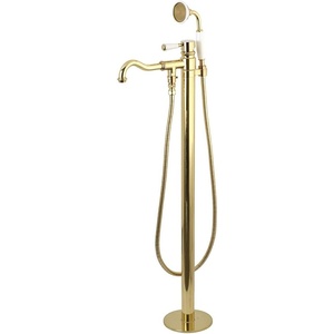 image:imageKingston KS7135DPL Freestanding Tub Faucet Oil Rubbed BronzePolished Brass