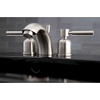 image:imageKingston Brass KB8958DL Concord 4 to 8 Mini Widespread Lavatory Faucet with Retail Popup Brushed NickelBrushed Nickel