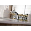 image:imageKingston Brass KB948AX Victorian Mini Widespread Faucet Brushed Nickel 45 x 35 x 206  Victorian collection With popup drain Solid brass construction for durability Durable washerless cartridgeOil Rubbed Bronze