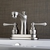 image:imageKingston FB7628BL 4 Centerset Bathroom Faucet Brushed NickelBrushed Nickel