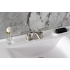 image:imageKingston KB8951CML MiniWidespread Bathroom Faucet Polished ChromeBrushed Nickel