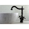 image:imageKingston KS1491BEX Vessel Sink Faucet Polished ChromeOil Rubbed Bronze