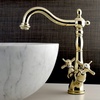 image:imageKingston KS1491BEX Vessel Sink Faucet Polished ChromePolished Brass