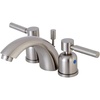 image:imageKingston Brass KB8958DL Concord 4 to 8 Mini Widespread Lavatory Faucet with Retail Popup Brushed NickelBrushed Nickel