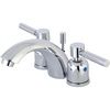 image:imageKingston Brass KB8958DL Concord 4 to 8 Mini Widespread Lavatory Faucet with Retail Popup Brushed NickelPolished Chrome