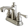 image:imageKingston FB7628BL 4 Centerset Bathroom Faucet Brushed NickelBrushed Nickel