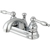 image:imageKingston KB2601KL 4 Centerset Bathroom Faucet Polished ChromePolished Chrome