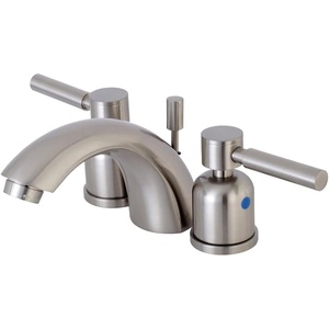 image:imageKingston Brass KB8958DL Concord 4 to 8 Mini Widespread Lavatory Faucet with Retail Popup Brushed NickelBrushed Nickel