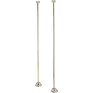 image:imageKingston CC486 Straight Bath Supply Polished Nickel