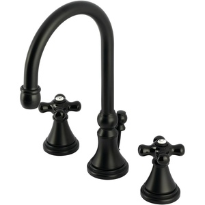 image:imageKingston KS2980PKX Widespread Bathroom Faucet Matte Black