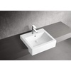 image:imageElements of Design EV4034 Vitreous china Above counter Rectangular Bathroom Sink 2441 x 2087 x 126 inches White  Finest vitreous china with high chemical and thermal shock resistance