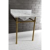 image:imageKingston Brass KVPB3022M38 Fauceture Templeton Vanity with Tops with 17 x 14 Undermount Sink 30 L x 22 W x 1214 D Carrara Marble WhiteCarrara Marble White