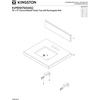 image:imageKingston KVPB1917M34SQ 19 x 17 Carrara Marble White Vanity Top