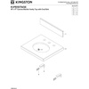 image:imageKingston KVPB1917M38 19 x 17 Carrara Marble White Vanity Top