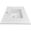 image:imageKingston LBT312271 31 x 22 Ceramic Vanity Top with Sink WhiteWhite