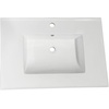 image:imageKingston LBT312271 31 x 22 Ceramic Vanity Top with Sink WhiteWhite