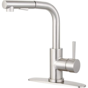 image:imageKingston Brass LS2711DL Concord PullOut Sprayer Kitchen Faucet Polished Chrome 1269 x 981 x 794Brushed Nickel