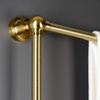 image:imageKingston Brass DTM32303BN Palatine 30 x 32Inch Wall Mount TowelRack Brushed NickelBrushed Brass
