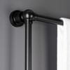 image:imageKingston Brass DTM32303BN Palatine 30 x 32Inch Wall Mount TowelRack Brushed NickelMatte Black