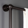 image:imageKingston Brass DTM32303BN Palatine 30 x 32Inch Wall Mount TowelRack Brushed NickelOil Rubbed Bronze