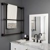 image:imageKingston Brass DTM32303BN Palatine 30 x 32Inch Wall Mount TowelRack Brushed NickelOil Rubbed Bronze