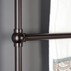 image:imageKingston Brass DTM32303BN Palatine 30 x 32Inch Wall Mount TowelRack Brushed NickelOil Rubbed Bronze