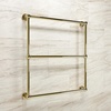 image:imageKingston Brass DTM32303BN Palatine 30 x 32Inch Wall Mount TowelRack Brushed NickelPolished Brass
