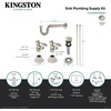 image:imageKingston CC43106VOKB30 Plumbing Sink Trim Kit Polished Nickel