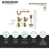 image:imageKingston CC43107VOKB30 Plumbing Sink Trim Kit Brushed Brass