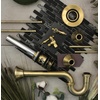 image:imageKingston CC43107VOKB30 Plumbing Sink Trim Kit Brushed Brass