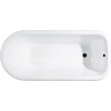 image:imageKingston VCTND483117W1 Roll Top Clawfoot Tub WhitePolished ChromeWhitePolished Chrome