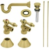 image:imageKingston CC43107VOKB30 Plumbing Sink Trim Kit Brushed Brass