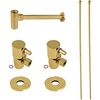 image:imageKingston CD43307DLLKB30 Plumbing Sink Trim Kit Brushed Brass