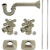 image:imageKingston KPK110P1 Plumbing Sink Trim Kit with PTrap Polished ChromeBrushed Nickel
