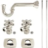 image:imageKingston KPK110P1 Plumbing Sink Trim Kit with PTrap Polished ChromePolished Nickel