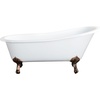White/Naples Bronze