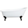 White/Oil Rubbed Bronze