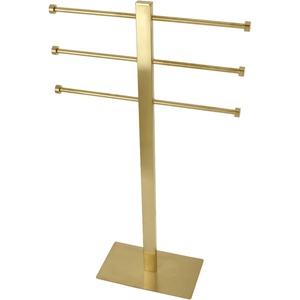 image:imageKingston Brass CCS6028 Edenscape Freestanding TowelRack Brushed NickelBrushed Brass