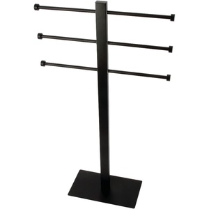 image:imageKingston Brass CCS6028 Edenscape Freestanding TowelRack Brushed NickelMatte Black
